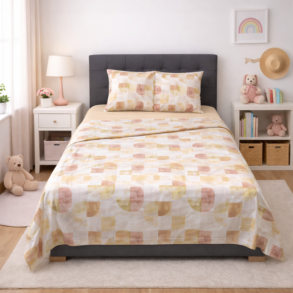Set di biancheria da letto Louna - Microfibra stampata Set di biancheria da letto Louna - Microfibra stampata