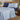 Completo letto Matrimoniale No Stiro Blu